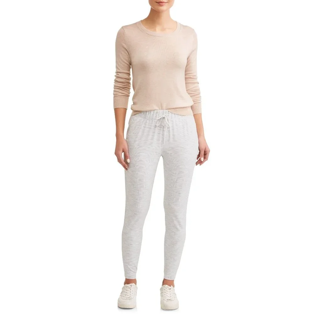 Avia Women's Athleisure Travel Pant with Pockets Stretch Size S
